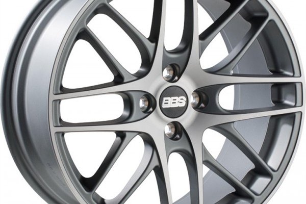 BBS CS 4 Anthracite Angled