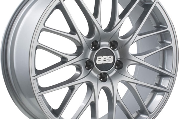 BBS CS 5 Brilliant Silver Angled